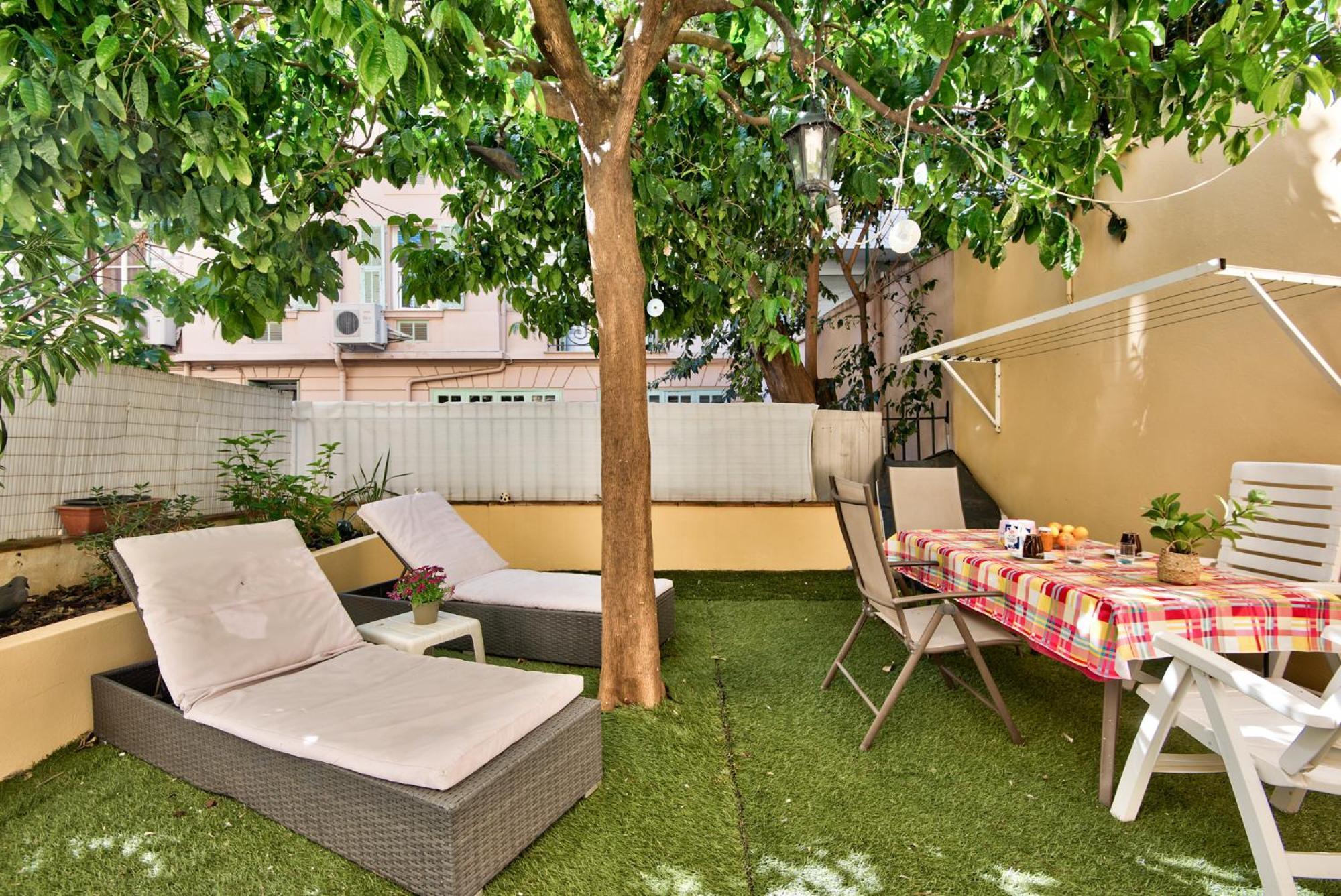 La Palais Osiris Nice Centre Jardin Wifi Clim Parking エクステリア 写真